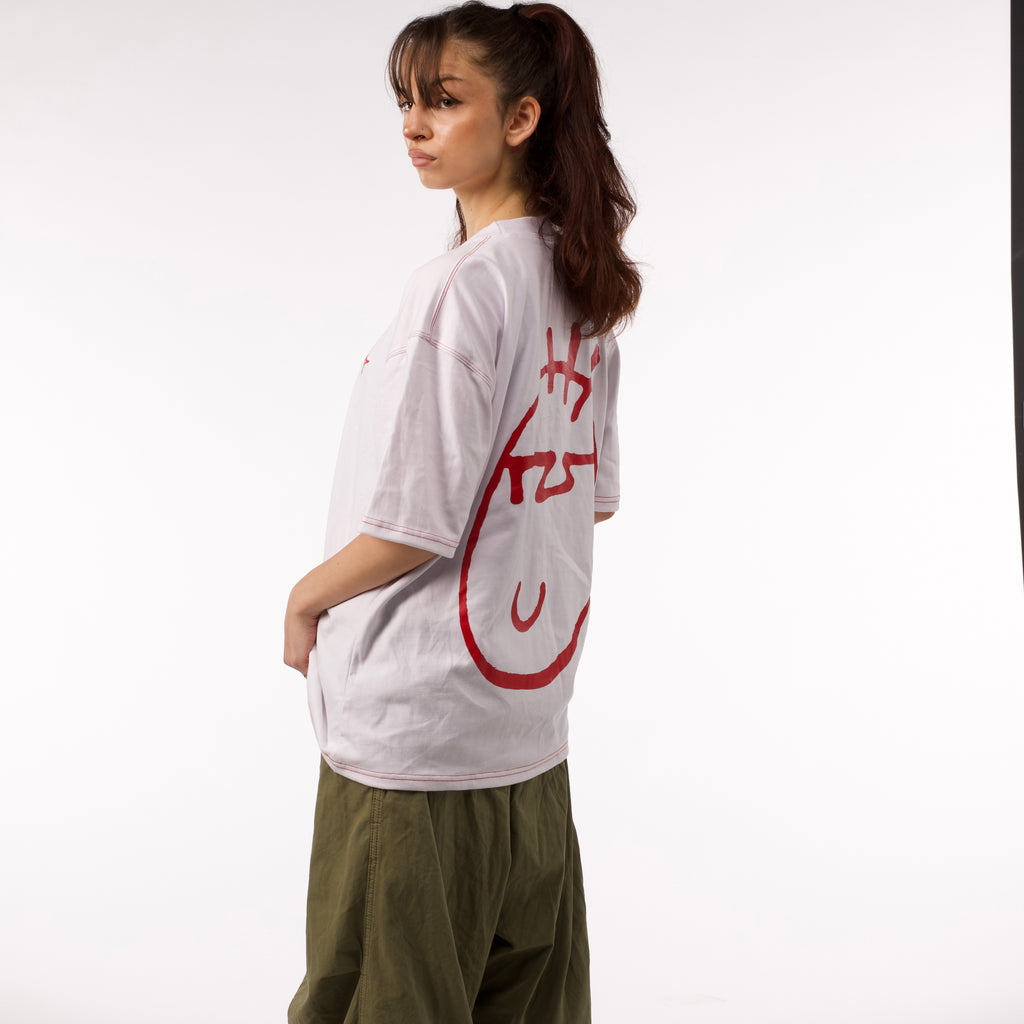 TOP BINS TEE WHITE