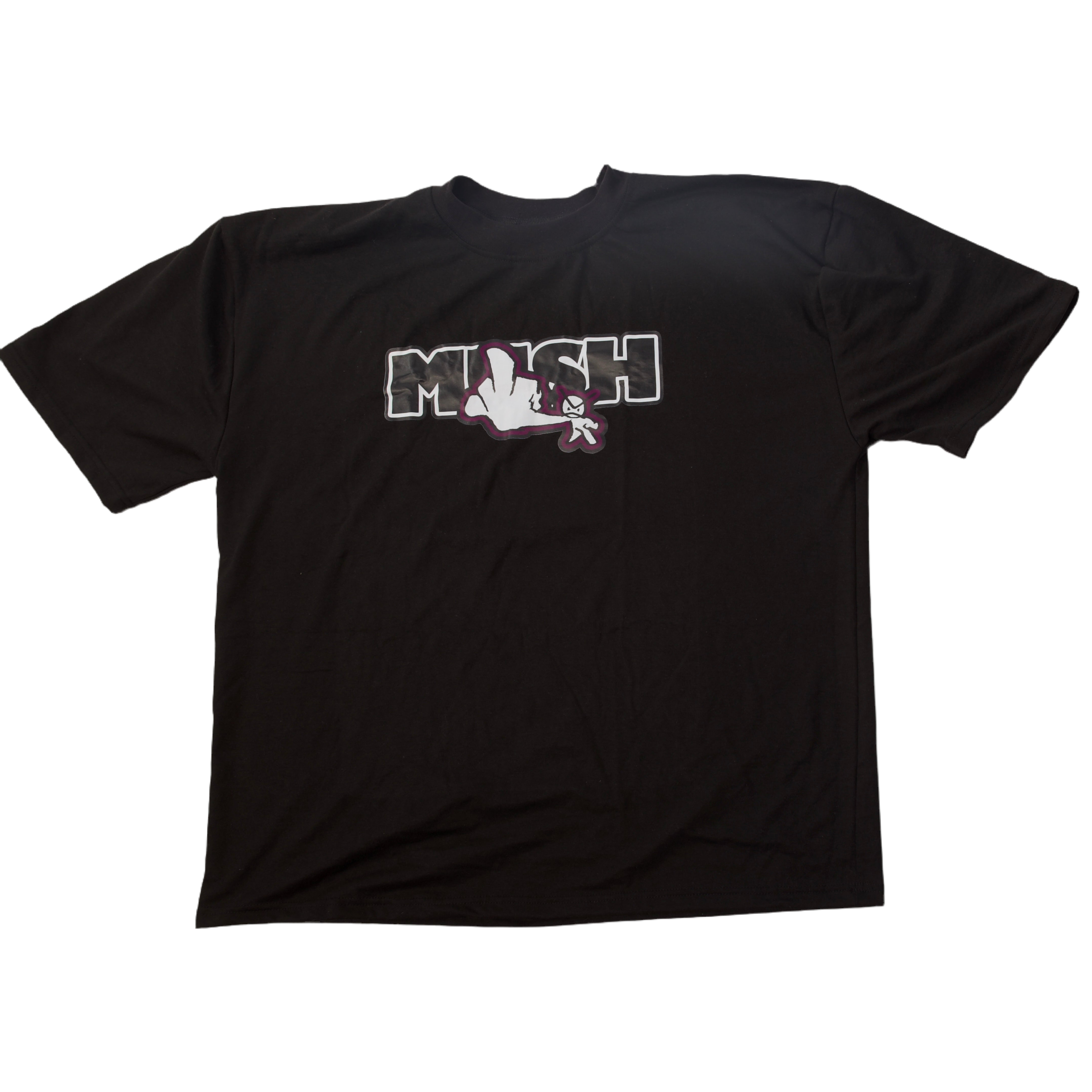 MIDDLE SALUTE TEE BLACK