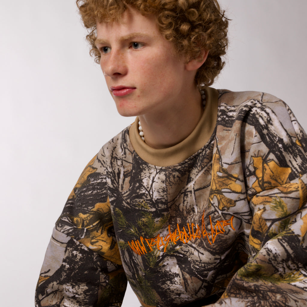 DUCK HUNT CAMO SWEATSHIRT